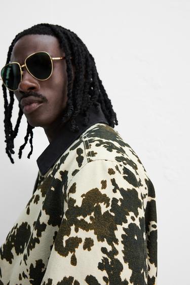 ANIMAL PRINT JACKET - Printed by Zara - Image 5