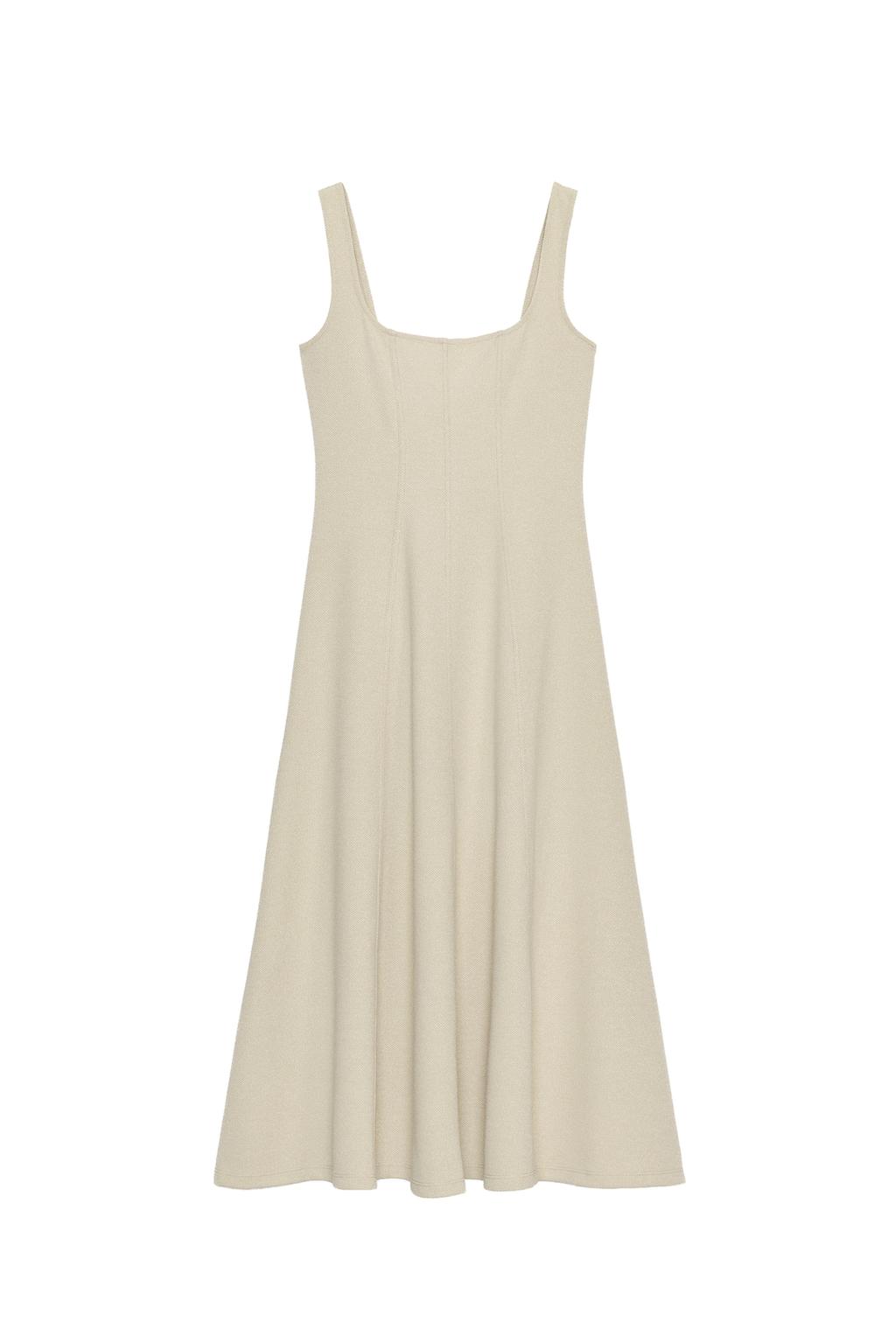 MIDI STRAP DRESS - image 3