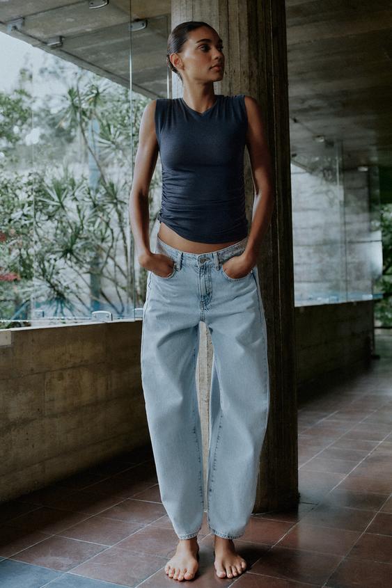 Z1975 HI-RISE FRONT SEAM JEANS from Zara - $59.90