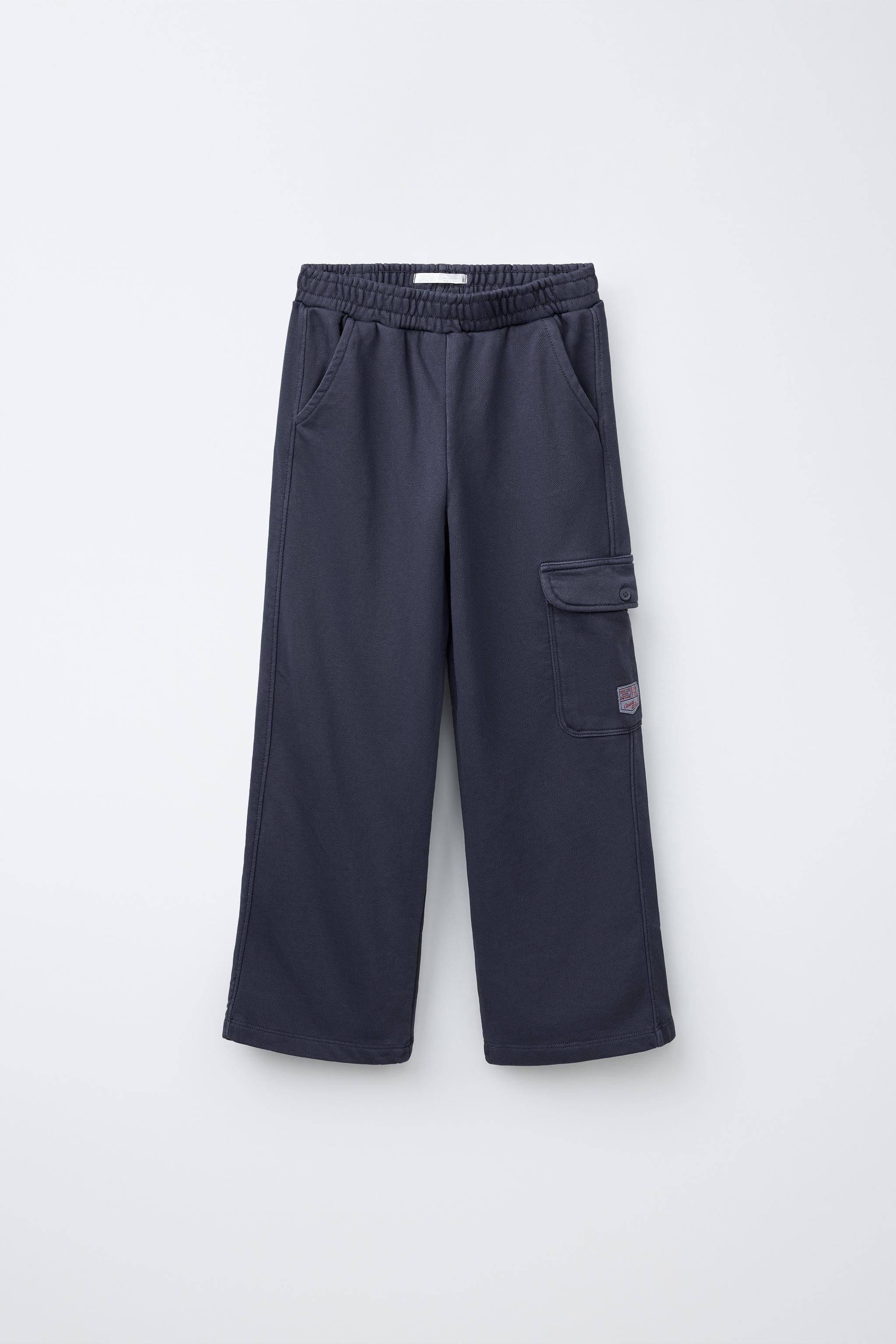 PANTALÓN FELPA CARGO ETIQUETA
