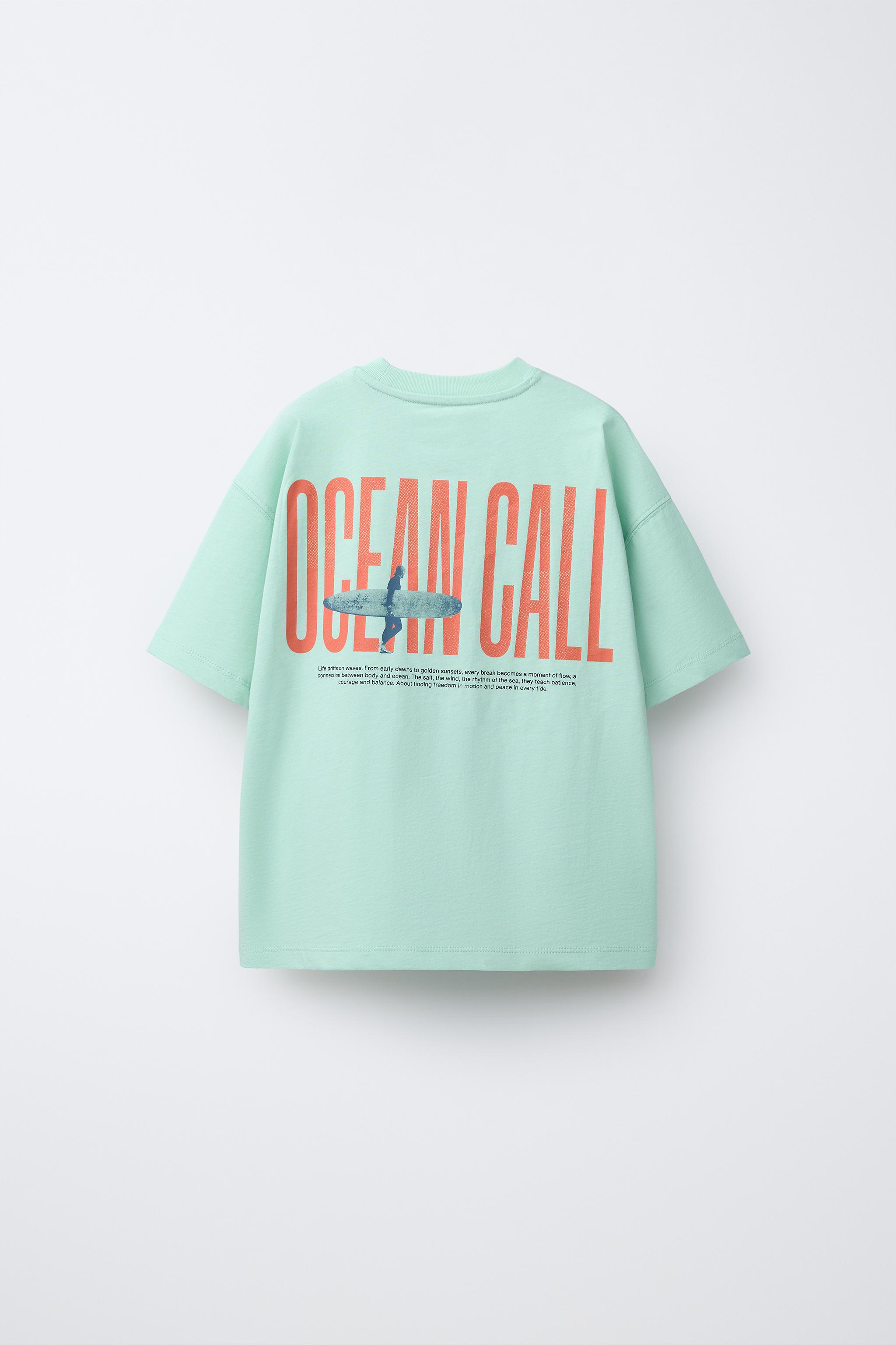 T-SHIRT IMPRIMÉ MESSAGE