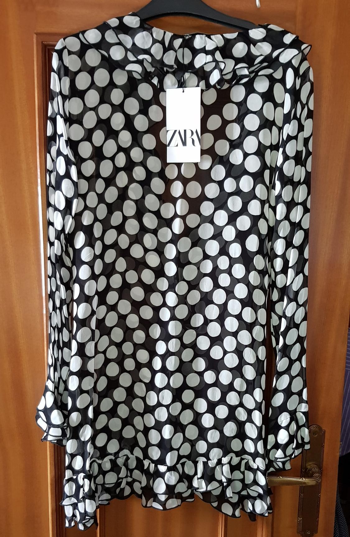 RUFFLED POLKA DOT BLOUSE - Image 2