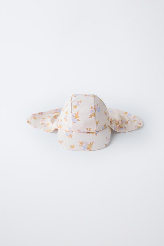 GORRO BAÑO ESTAMPADO FLORES CUBRENUCAS - Piedra de Zara - Imagen 0