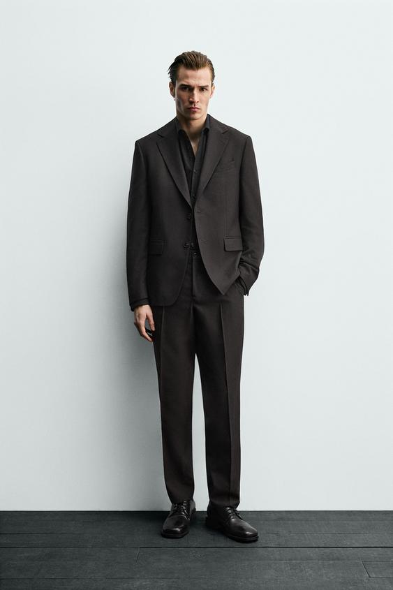 HOUNDSTOOTH SUIT JACKET