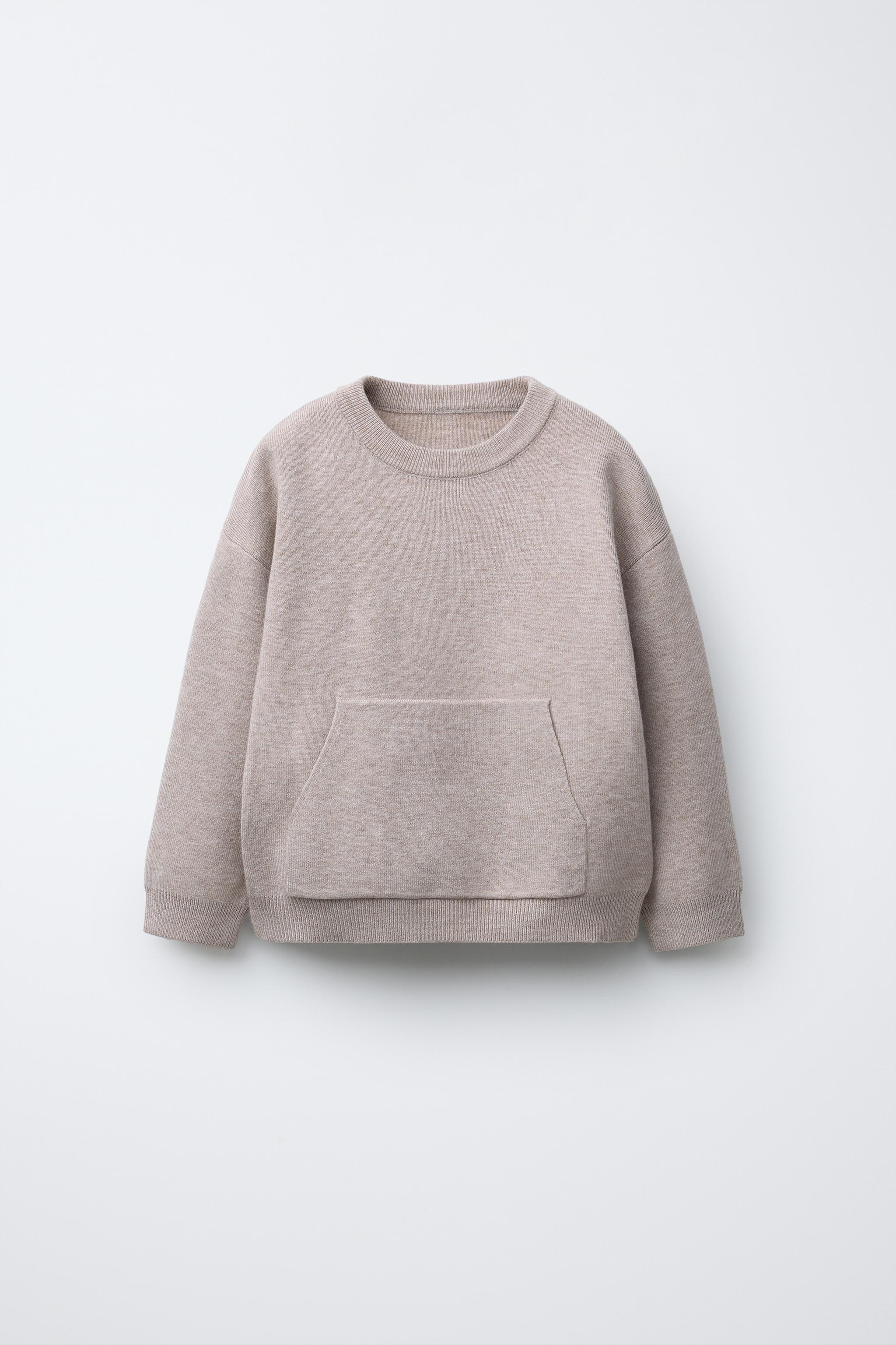 KNIT SWEATER WITH POCKET