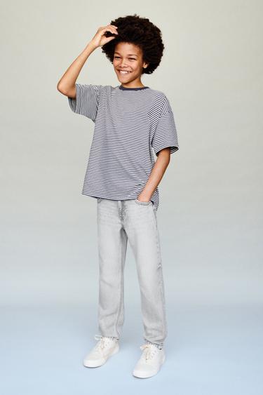 JEANS SLIM FIT - Gris de Zara