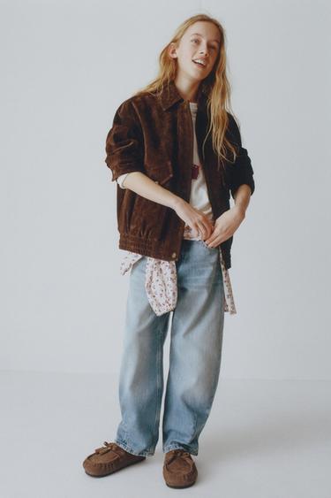 КОЖАНЫЕ САБО С КИСТОЧКАМИ — КОРИЧНЕВЫЙ от Zara