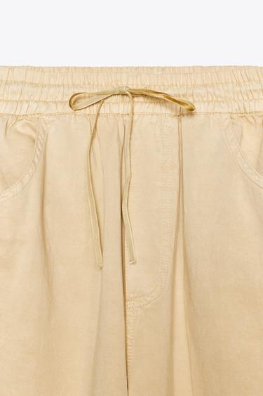 PYJAMA TROUSERS - Butter by Zara - Image 5