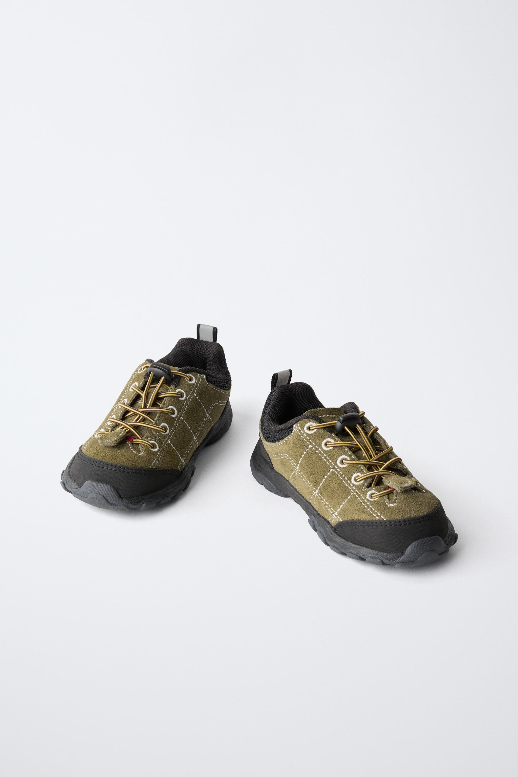 BASKET BAREFOOT EN CUIR