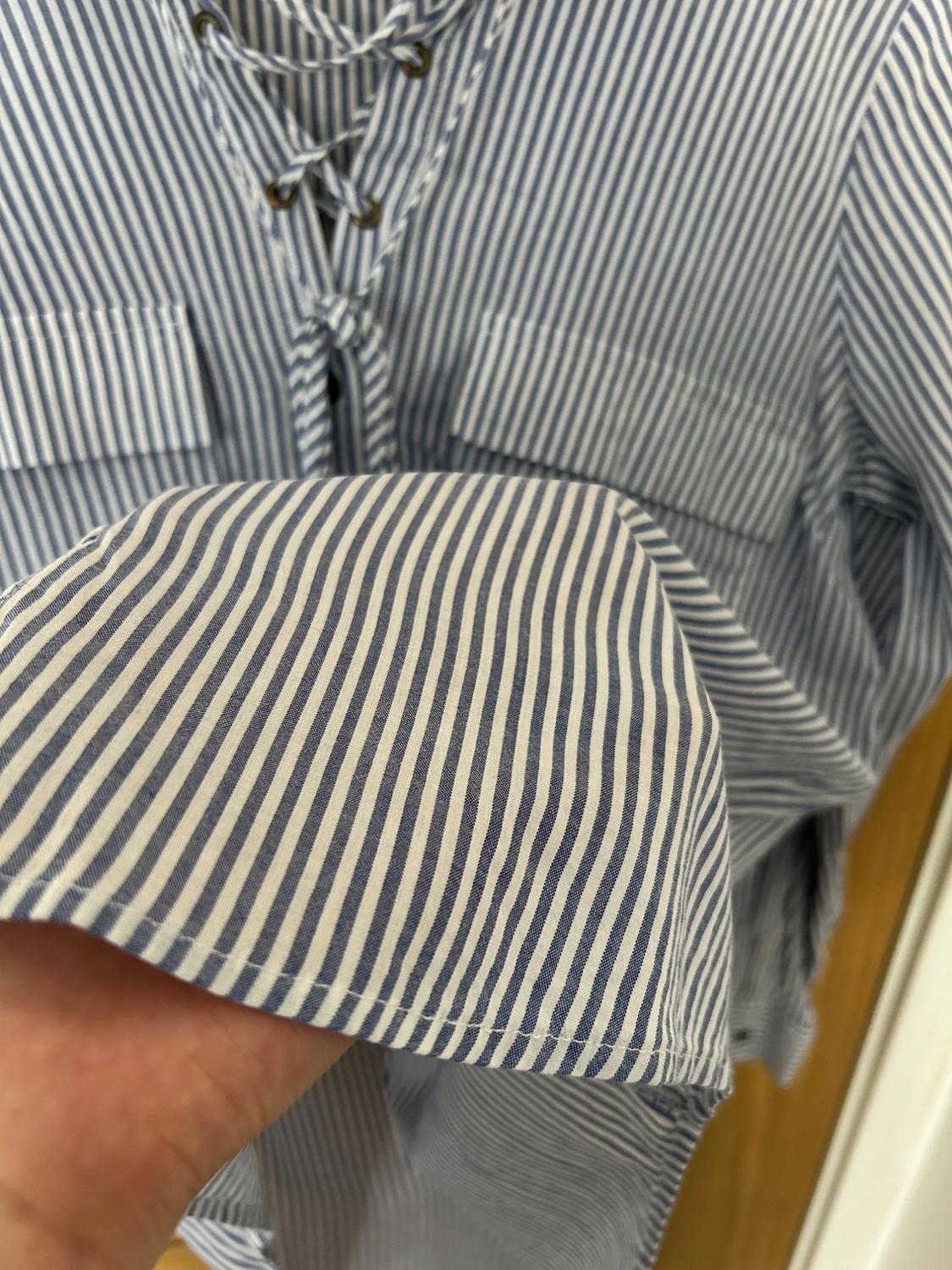 STRIPED SHIRT WITH BOW - Image 7