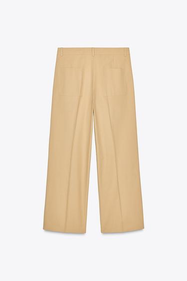 PANTALON CHINO COLLECTION ZW - Beige de Zara - Image 5