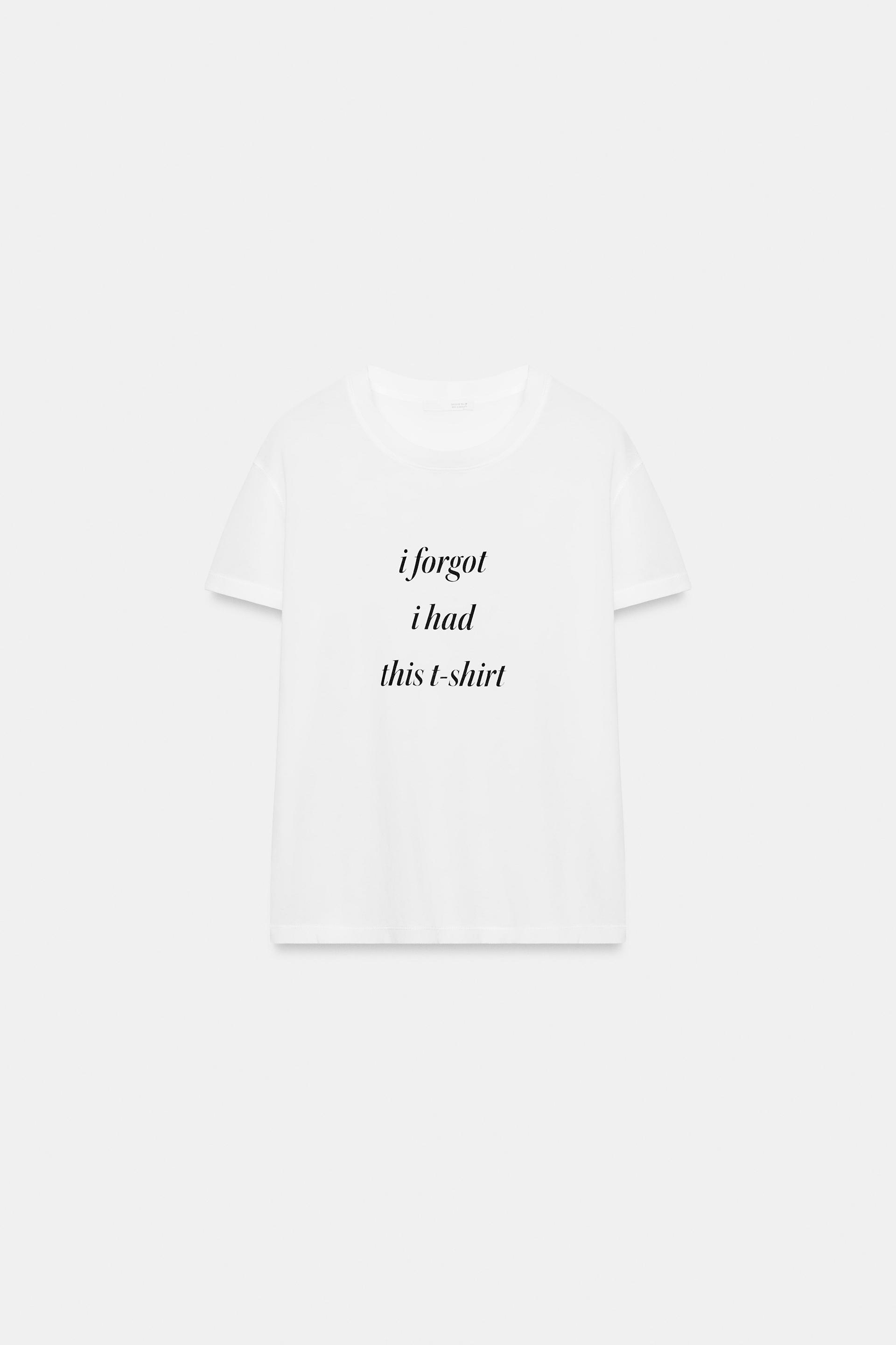 FLUID TEXT T-SHIRT — صورة 5