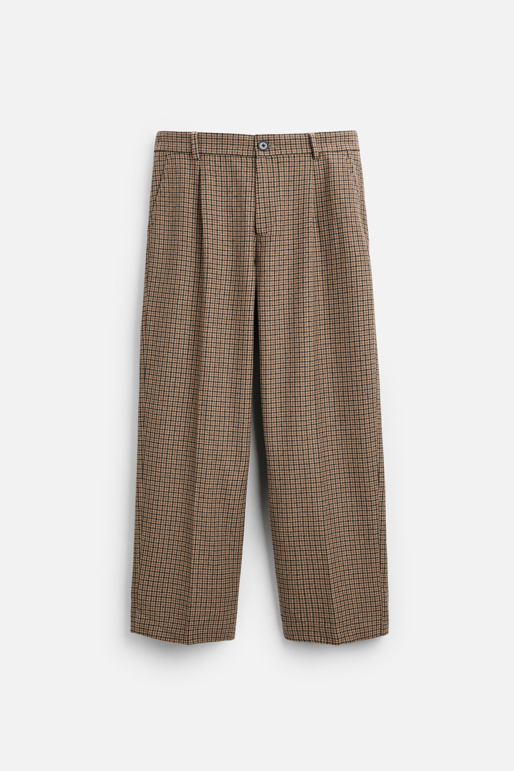 チェック柄パンツ | メンズ | 最新コレクション | ZARA 日本