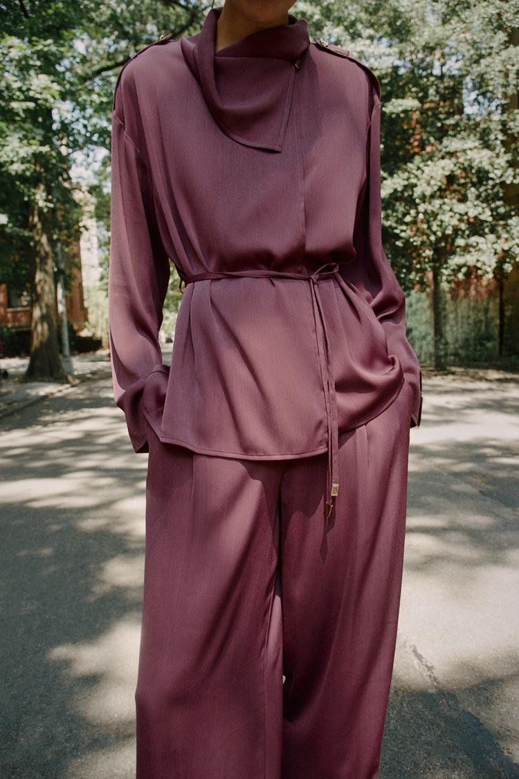 Blazer cruzado fluido 2
