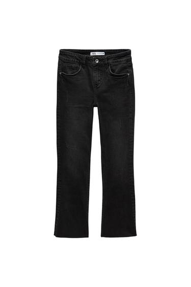 Z1975 MID-RISE MINI FLARED SKINNY JEANS