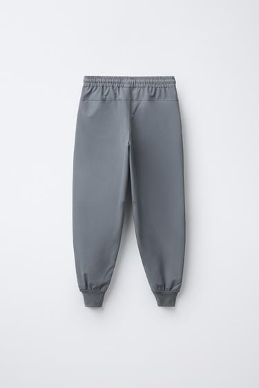 TECHNICAL SPORTY JOGGERS - Light grey by Zara - Image 1