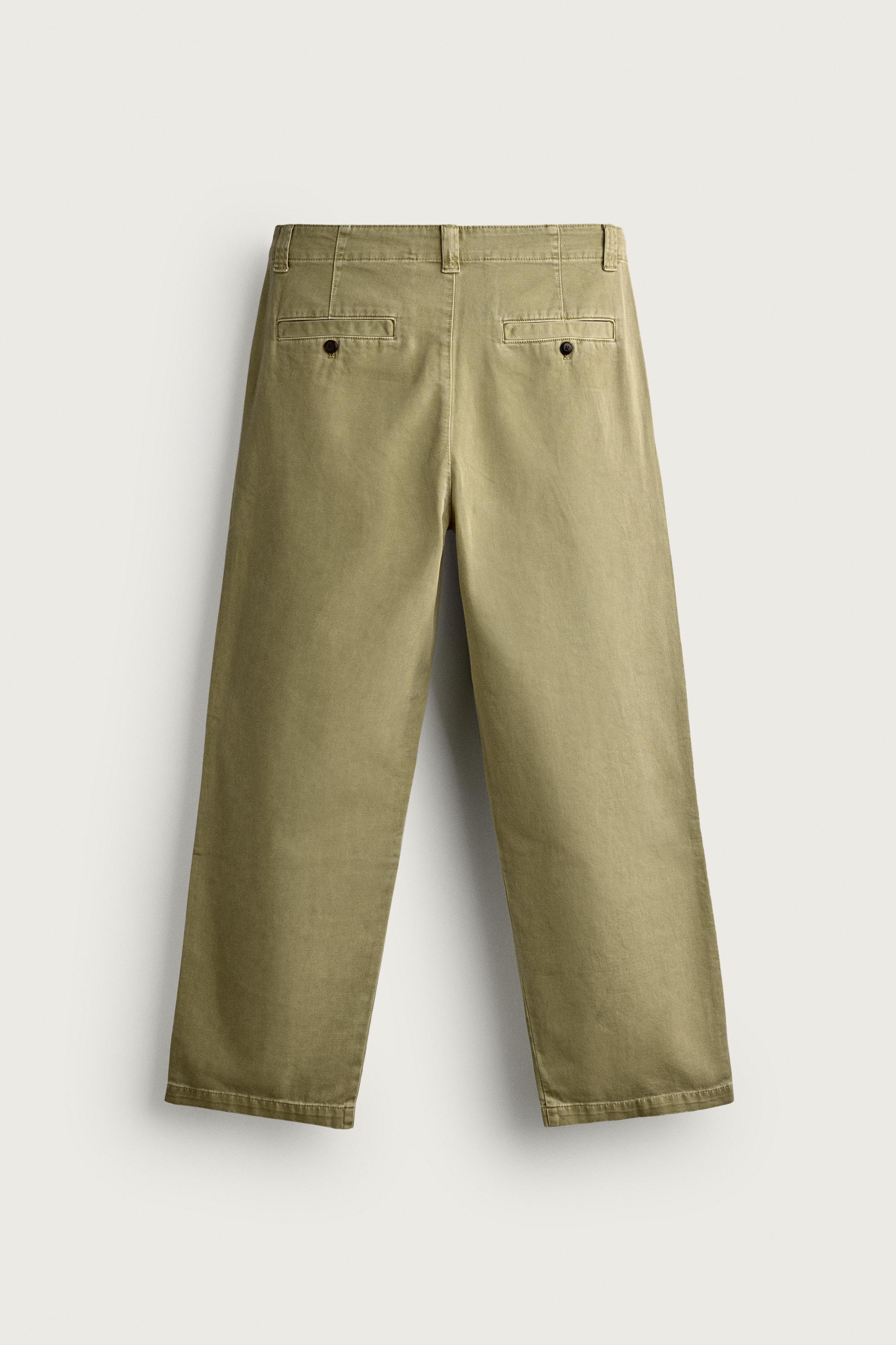 STRAIGHT FIT CHINO PANTS