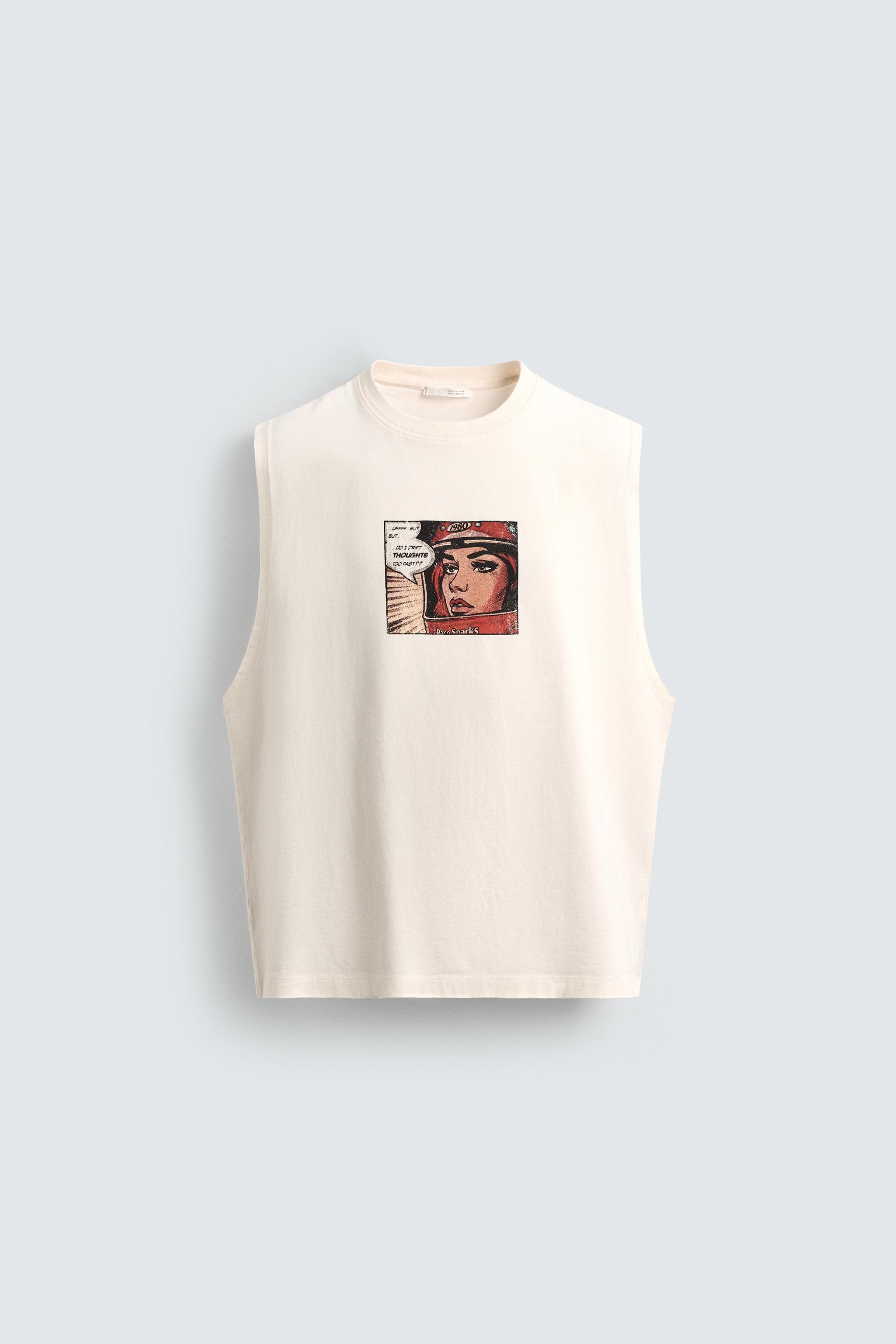 COMIC PRINT TANK TOP