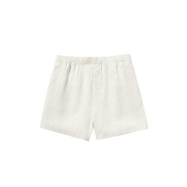 Zara 100% HEMP SHORTS - Sand