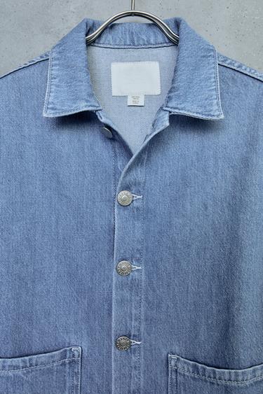 STORIESZ - SURCHEMISE EN JEAN - Bleu de Zara - Image 2