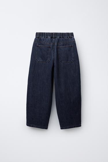 balloon JEANS WITH FLEECE LINING - Blue by Zara - Image 1