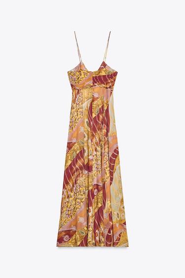 ROBE MI-LONGUE IMPRIMÉE ZW COLLECTION - 024 de Zara - Image 6