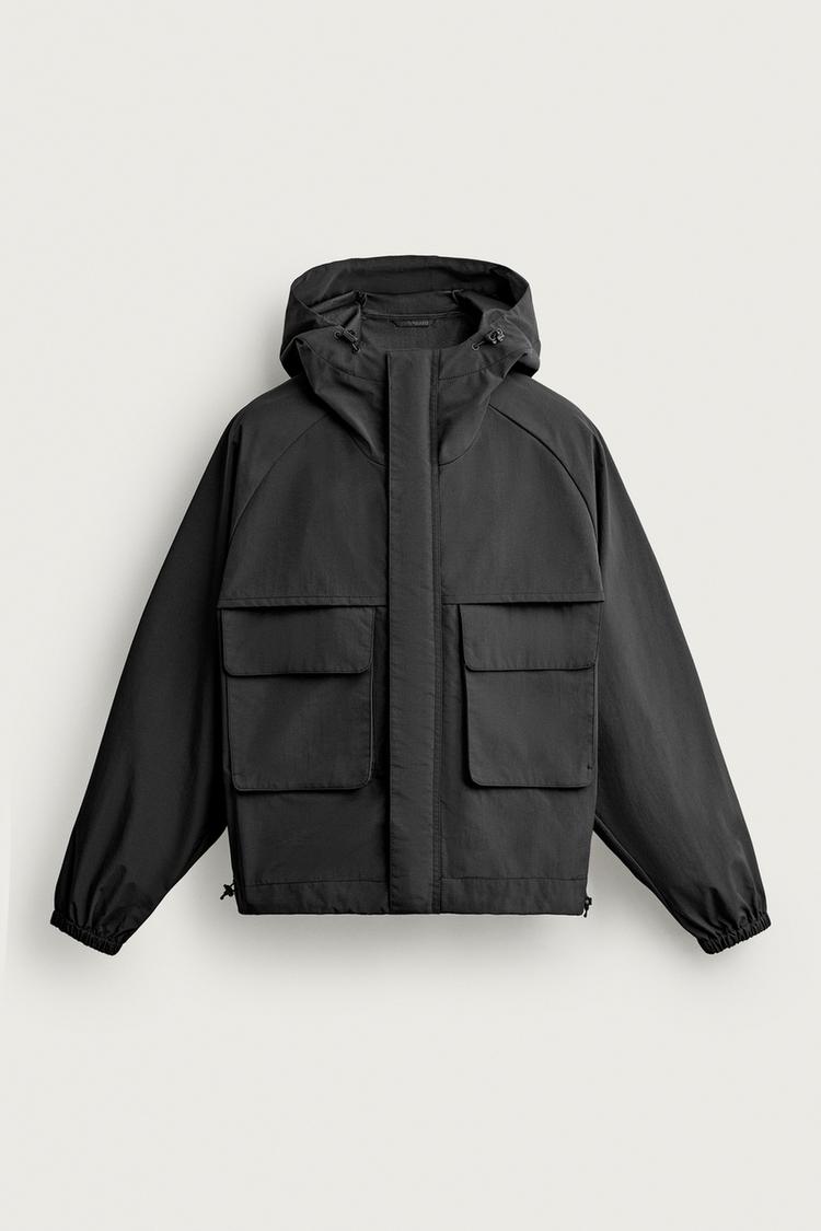 WATER-REPELLENT RELAXED FIT JACKET