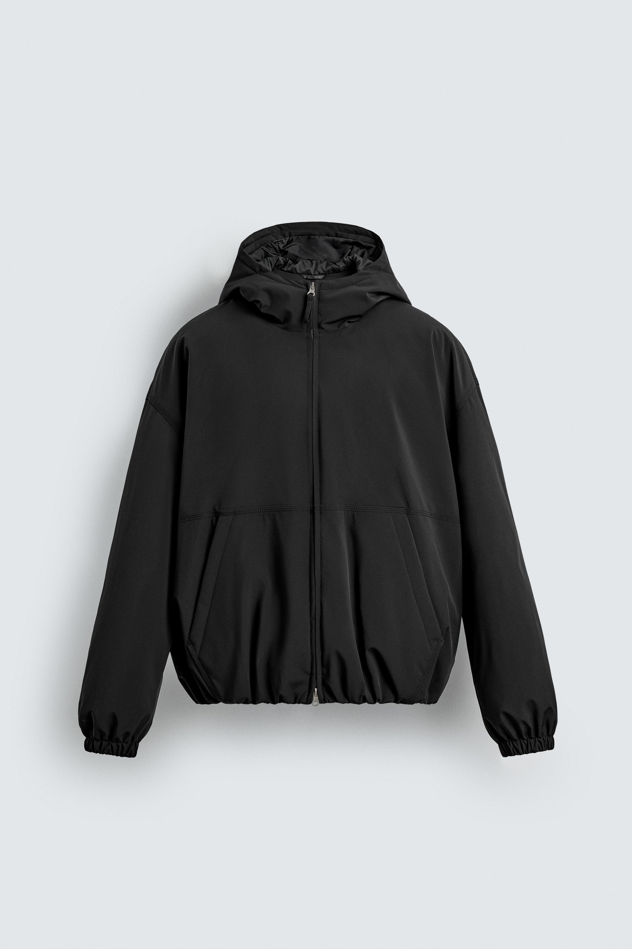QUILTED TECHNICAL JACKET - Mink | ZARA South Africa