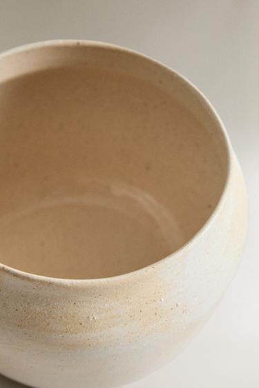 SERVICE DE NUIT EN CÉRAMIQUE (LOT DE 2) - Écru de Zara - Image 2