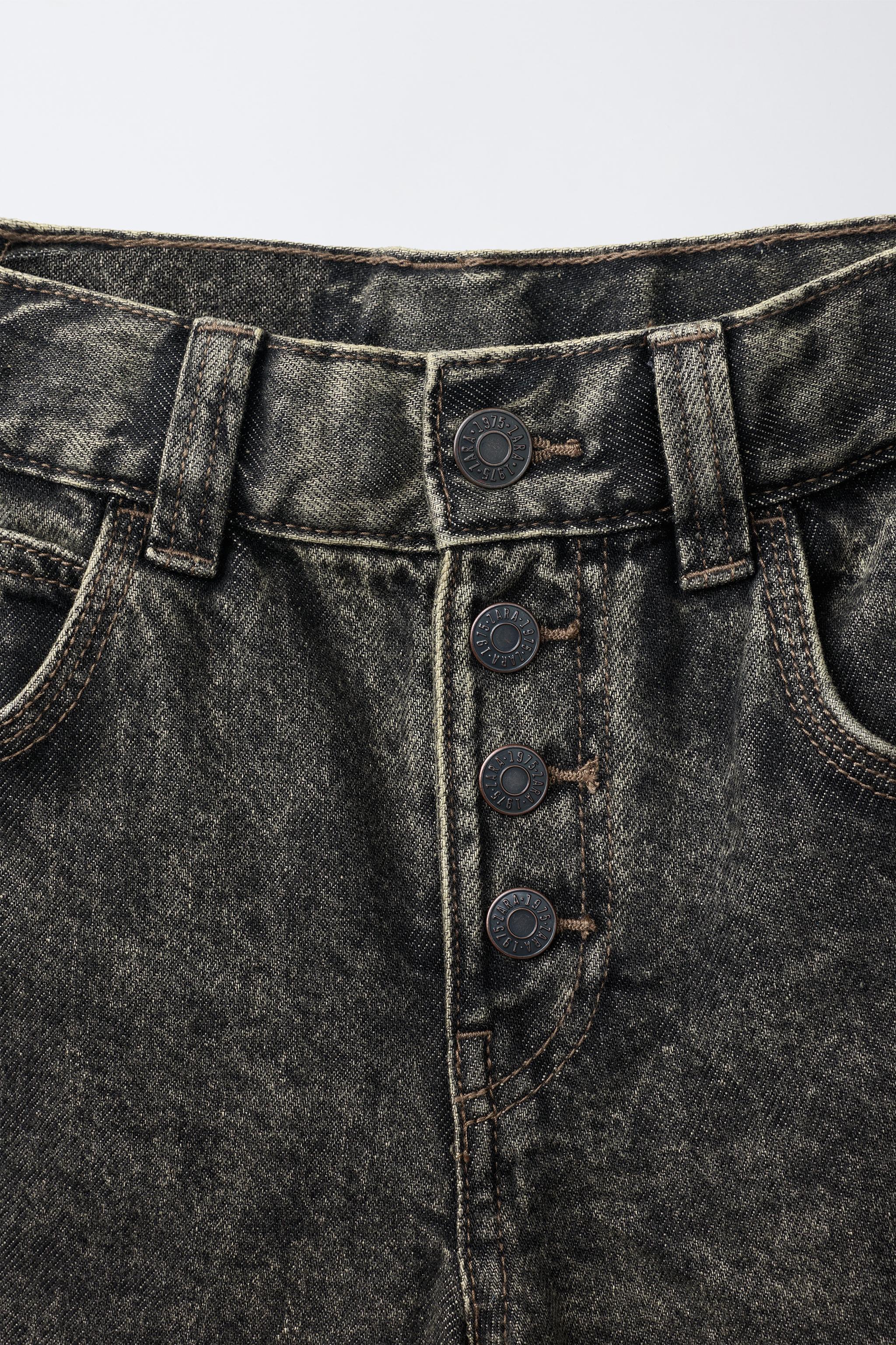 JEANS WIDE LEG BOTONES