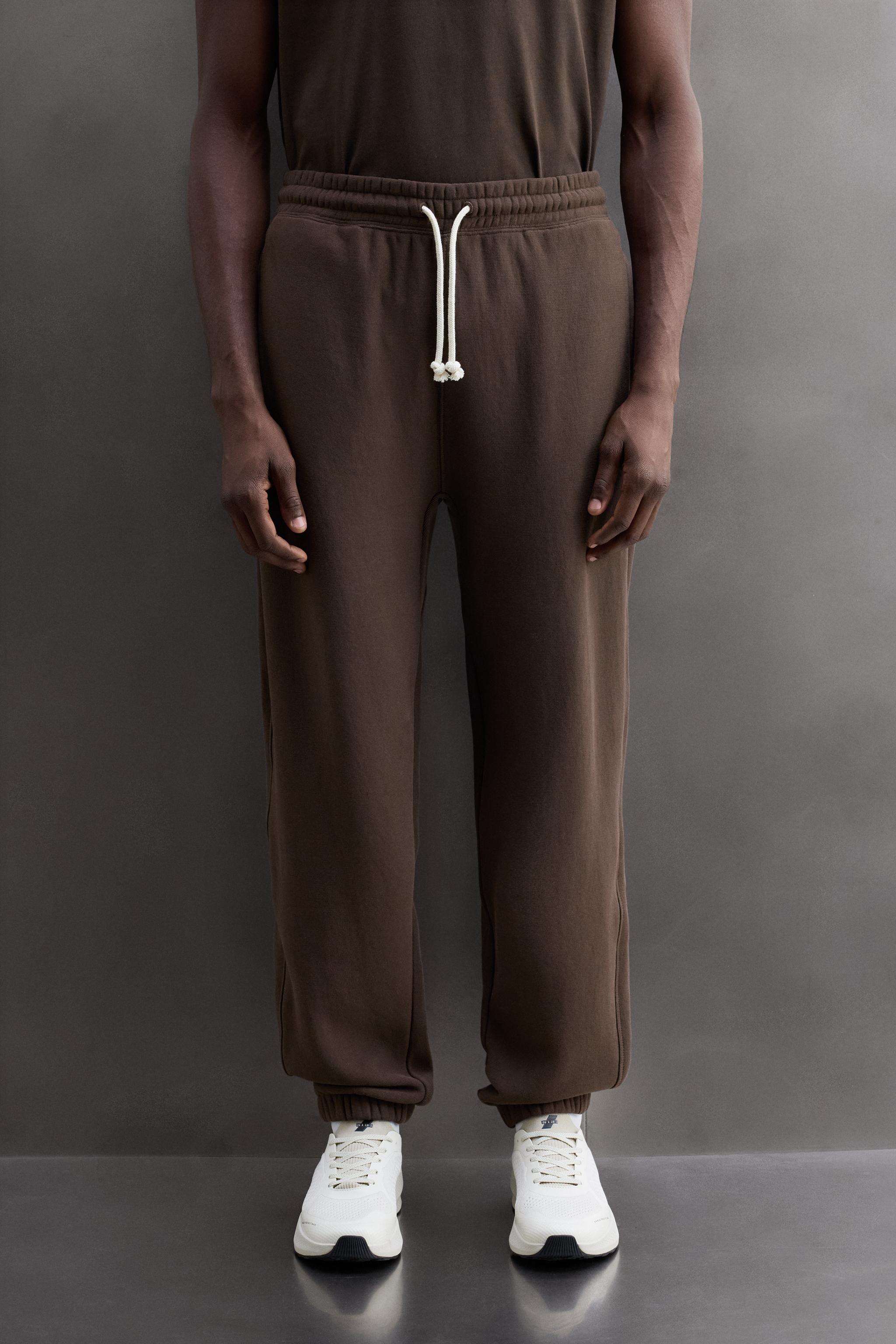 Мужские брюки Zara COTTON JOGGER PANTS — фото 2