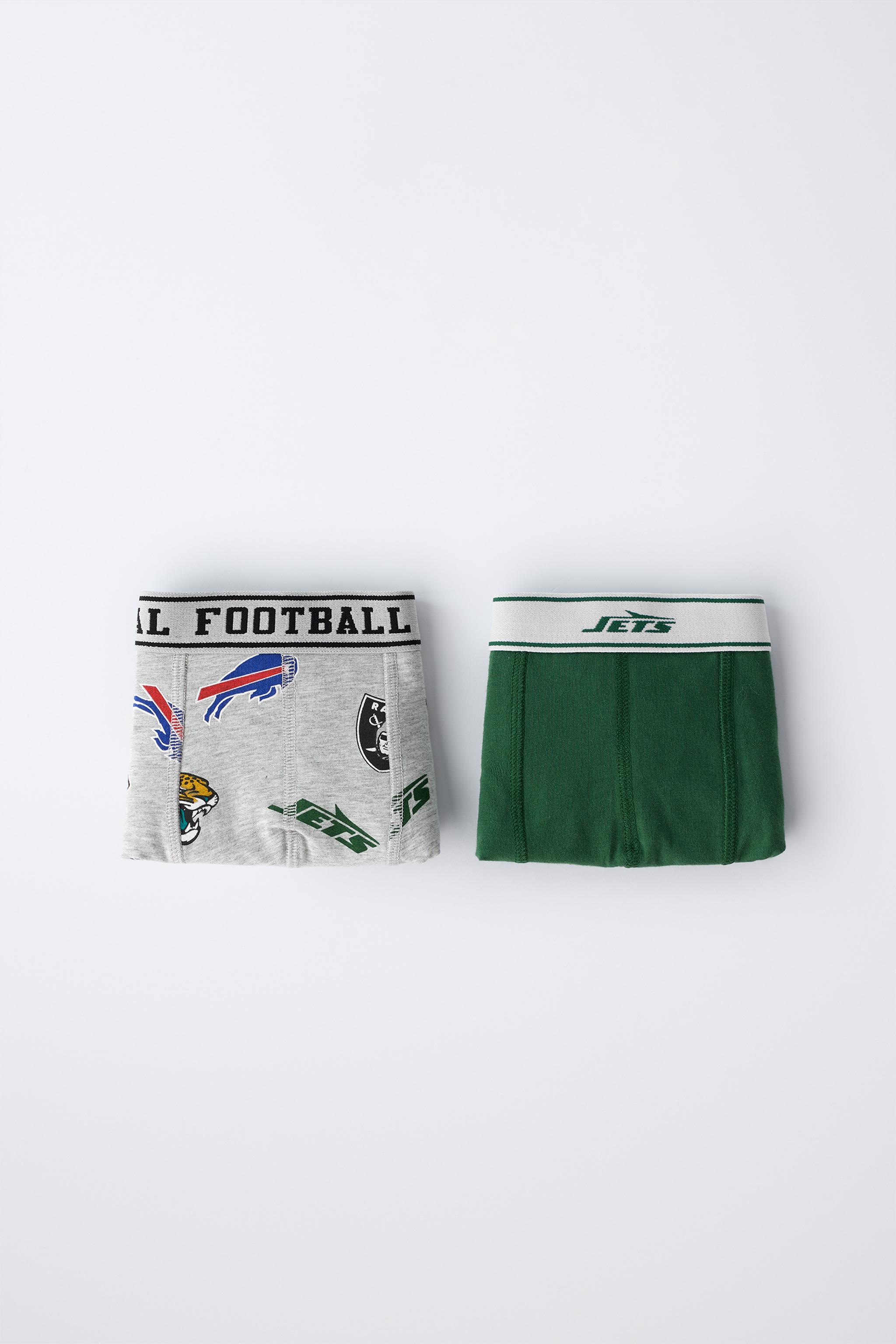 6-14 ANS/ LOT DE DEUX BOXERS NFL © OUTER STUFF