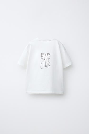 T-SHIRT ILLUSTRATION BACK TO THE FUTURE© X DYLAN´S T-SHIRT CLUB X ZARA - Blanc de Zara - Image 1