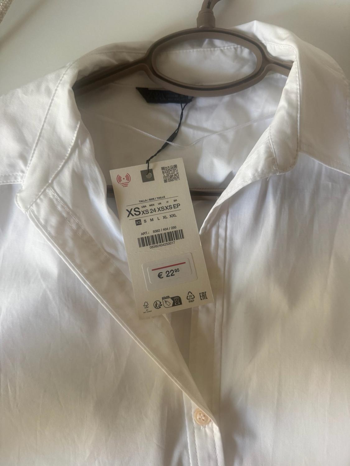 POPLIN SHIRT WITH BUTTONS - Image 8