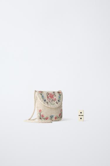 SAC BANDOULIÈRE BRODÉ - Multicolore de Zara - Image 6