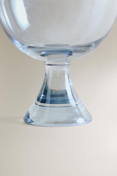 COUPE À GLACE VERRE RECYCLABLE COLORÉ - Bleu de Zara - Image 3