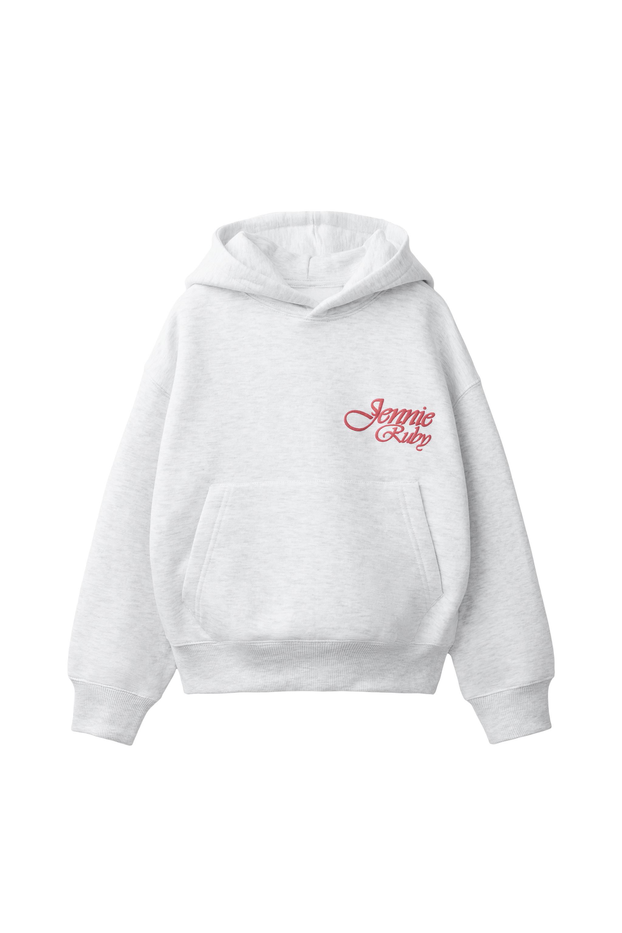JENNIE RUBY® HOODIE - Gray marl | ZARA United States