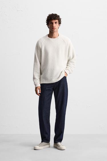 SUDADERA ESTRUCTURA TEXTURA - Crudo de Zara - Imagen 0