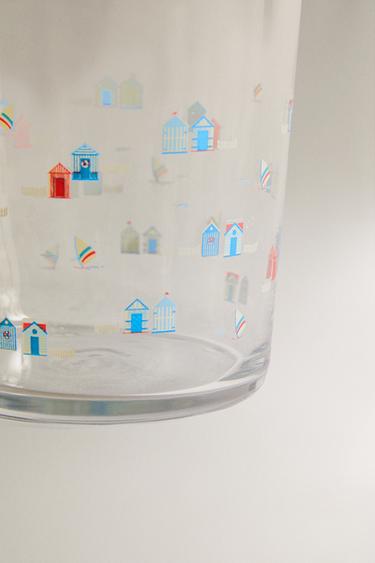 TRANSFER GLASS TUMBLER - Blue by Zara - Image 3