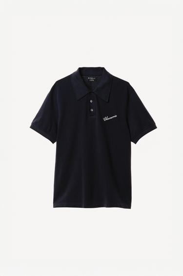 SLIM FIT POLO SHIRT WILLY CHAVARRIA X ZARA - Navy blue by Zara