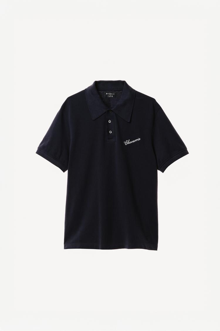 ZARA SLIM FIT POLO SHIRT WILLY CHAVARRIA X ZARA