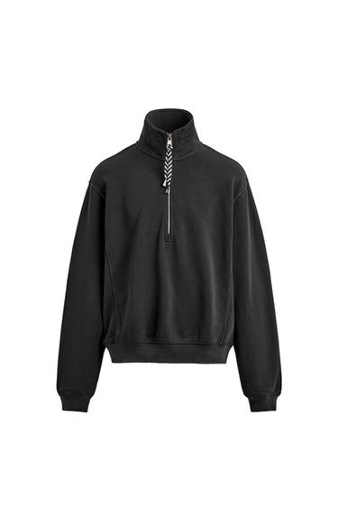 ԱԱՐՈՆ ԼԵՎԻՆ X ZARA ԿԱՅԾԱԿԱՃԱՐՄԱՆԴՈՎ ՍՎԻՏՇԵՐԹ - Սև Zara-ից