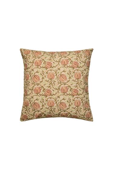 FLORAL PRINT CUSHION COVER – Türkizkék a ZARA-tól