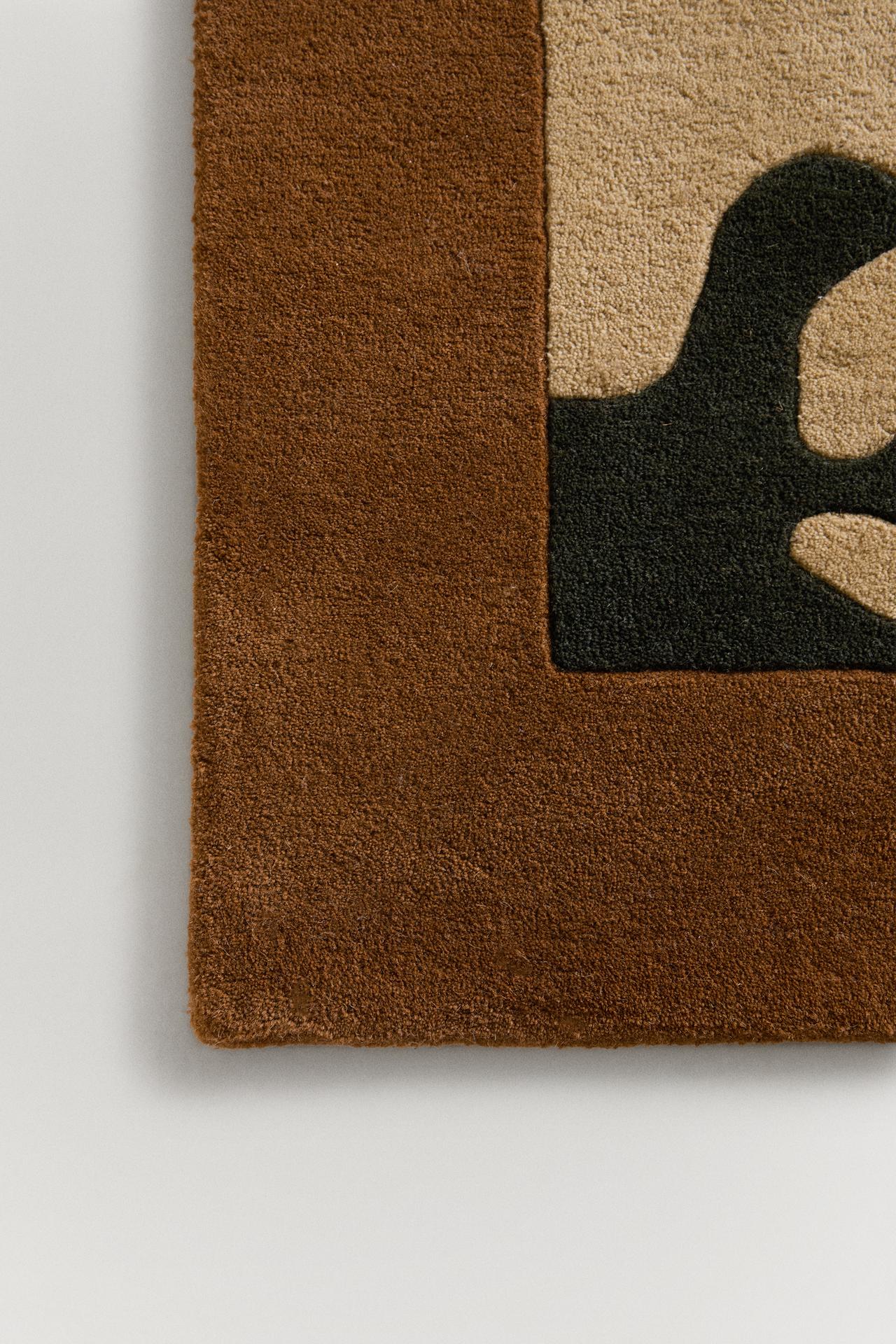 THE RORSHKA RUG 02 — Terracotta