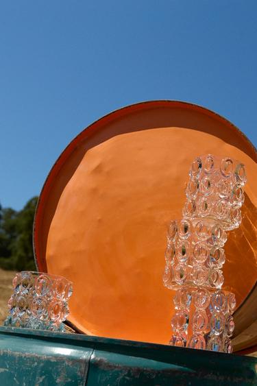 GLASS SPHERE CANDLEHOLDER - 990 by Zara