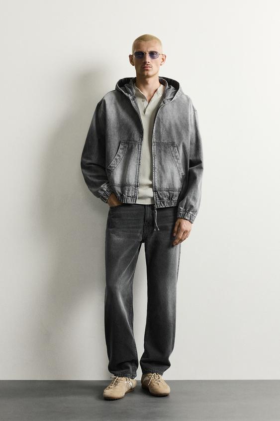JEANS SLIM FIT BÁSICO - Gris de Zara - Imagen 0