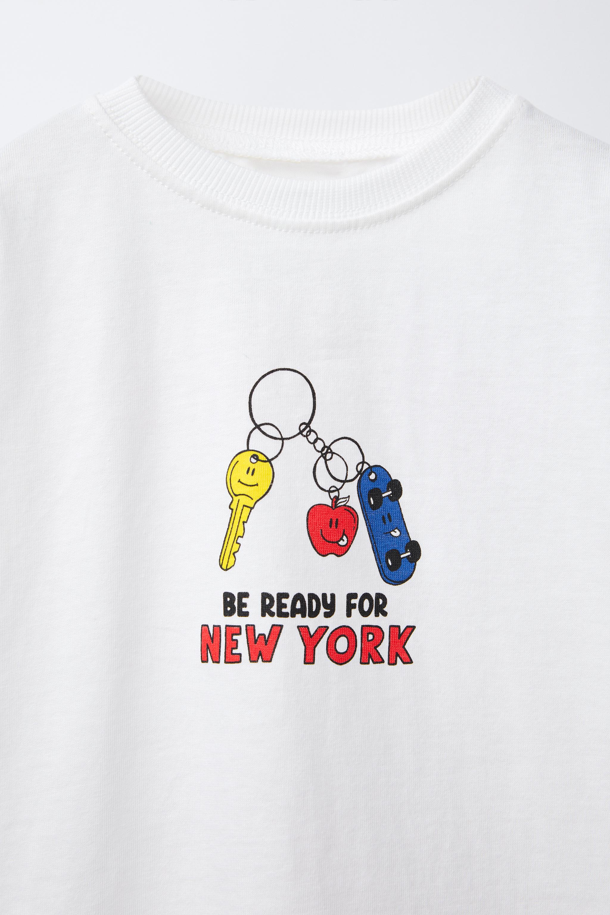 【ZARA】ドミノテキストTシャツ | 0085/166/807 org.jpg