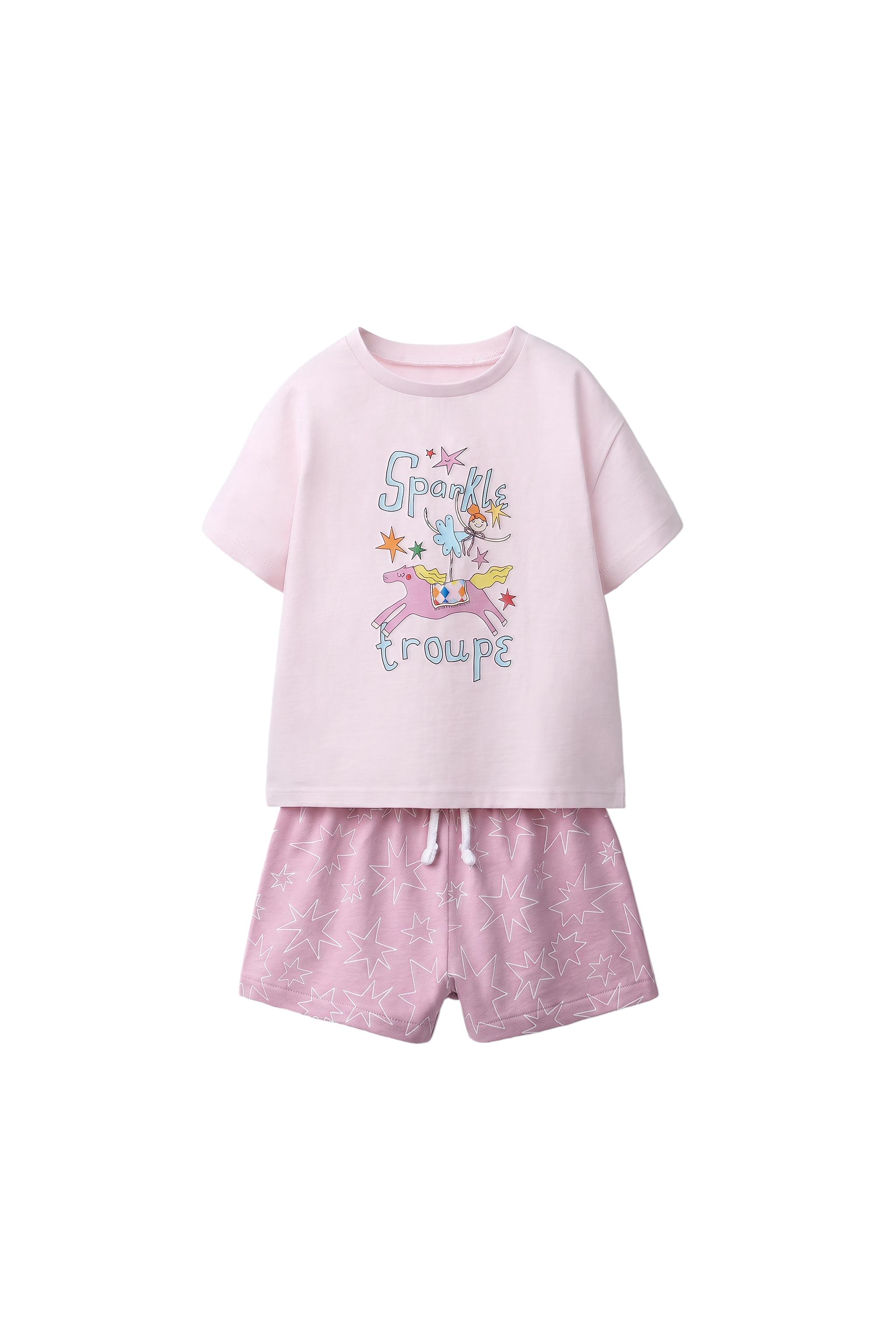 2-6歳/バレリーナサーカス柄パジャマ - ピンク | ZARA Japan / 日本