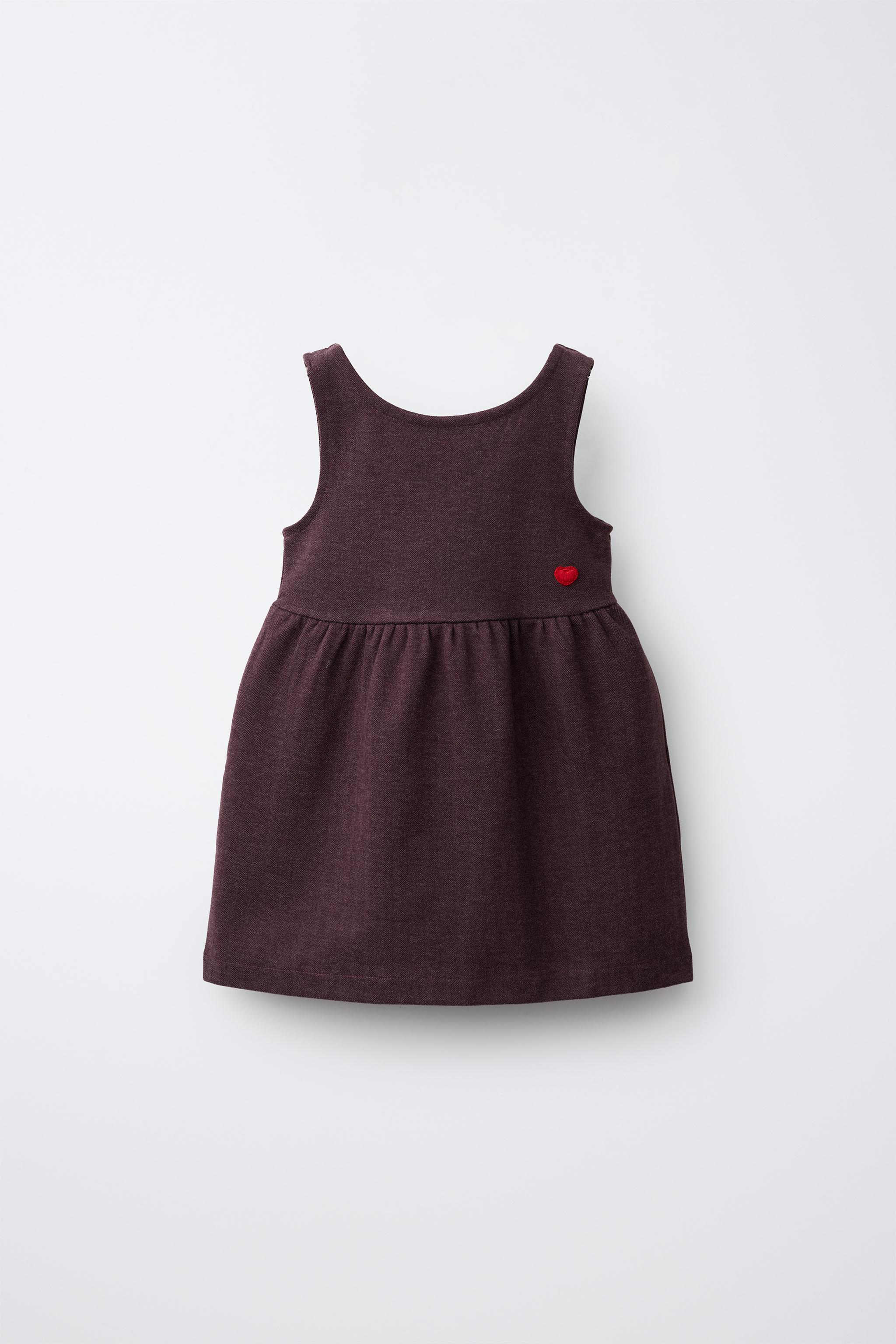 ROBE-SALOPETTE CŒUR BRODÉ