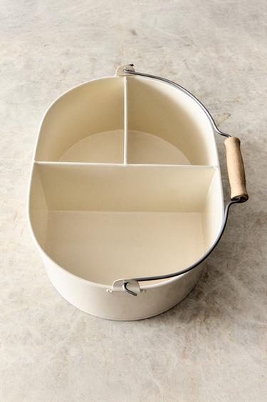 METAL BOX WITH COMPARTMENTS - Ecru by Zara - Image 5